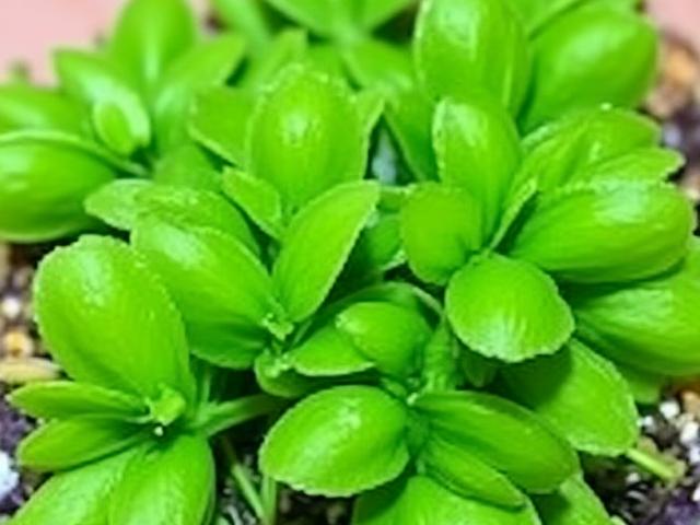 ताज़ी तुलसी की पत्तियां - पवित्र बेसिल, अपने औषधीय गुणों के लिए प्रसिद्ध